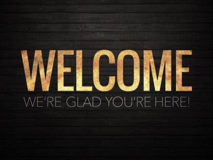 Wooden Glow Welcome Motion