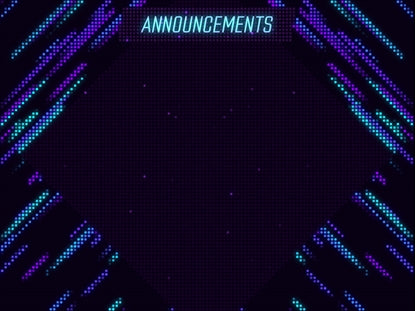 Led Wall Announcements