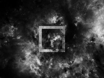 Space Fluff Bw Square