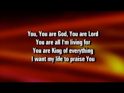 You, You Are God