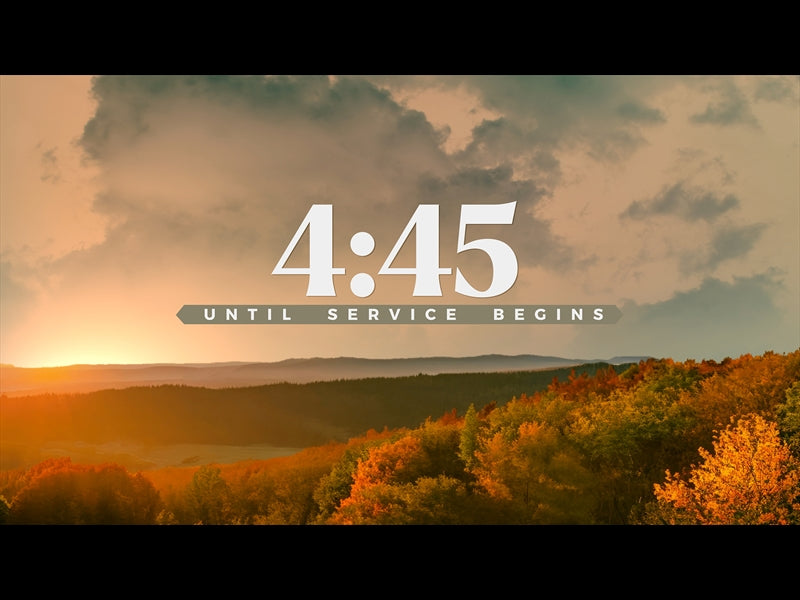 Wilderness Fall Countdown