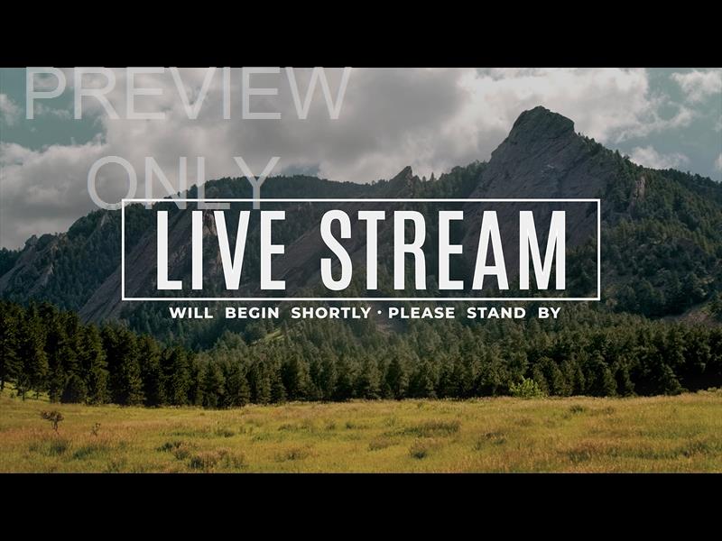 Flatirons Live Stream Still