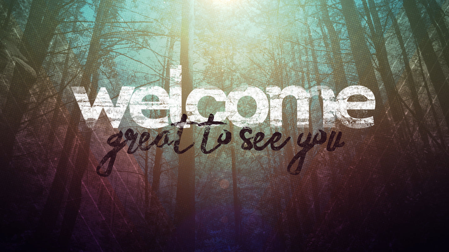 Fall Forest Welcome