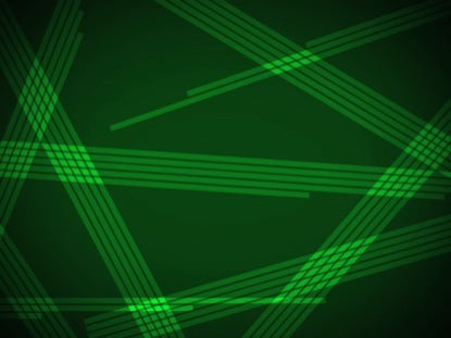 Straight Lines Green