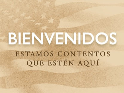 Memorial Badge Welcome Motion - Spanish