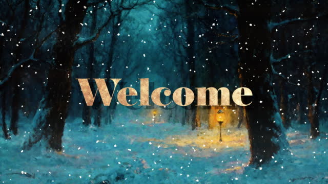 Snow Day Welcome