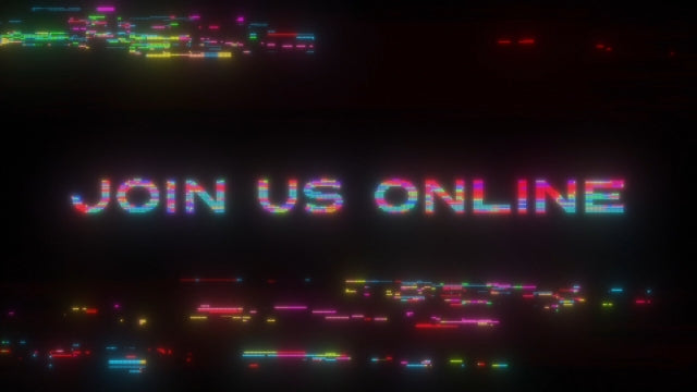 Led Glitch Join Us Online This Weekend