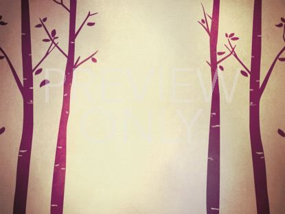 Fall Birch Trees Purple 2 Still