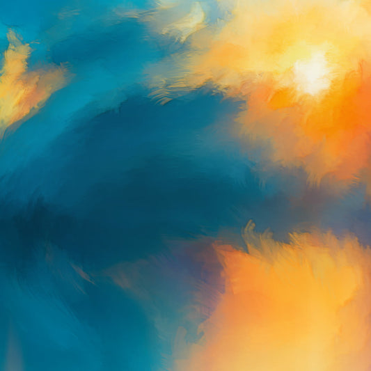 Painted Easter Pray Blank Social