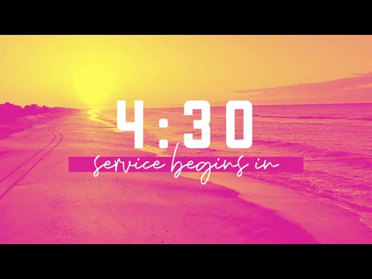 Summer Beach Collection Countdown