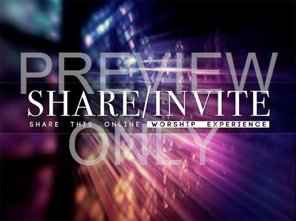 Stained Glass Share Invite Still