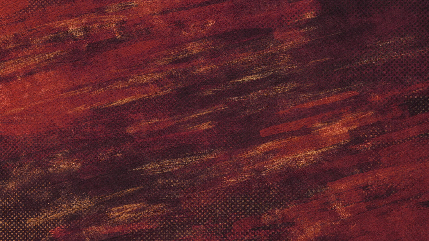 Easter Brush Burgundy Back