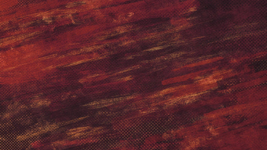 Easter Brush Burgundy Back