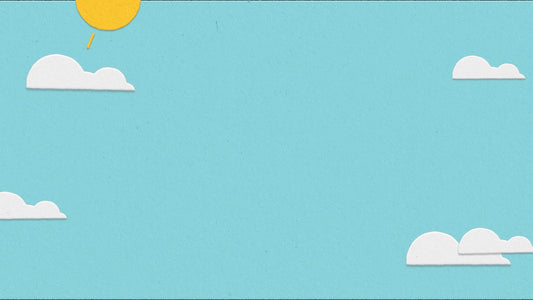 Palm Sunday Flannelgraph Sky