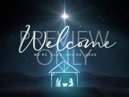 Starlight Nativity Welcome