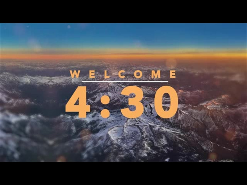 Mountain Horizon Countdown