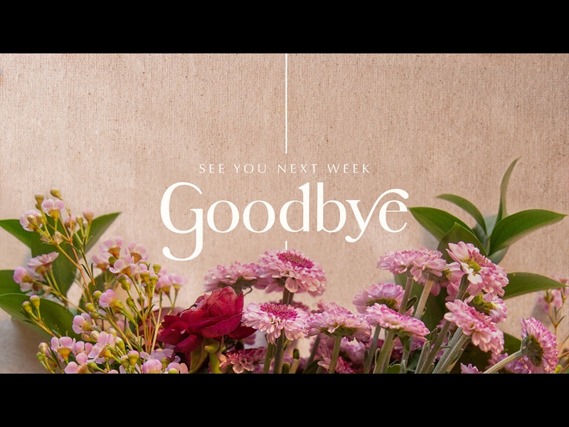 Spring Florals: Goodbye
