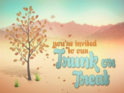 Fall Fun Trunk Or Treat