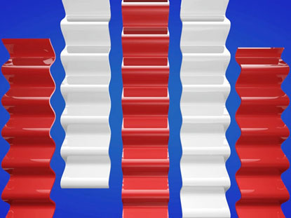 Patriotic Stars And Stripes Loop 3