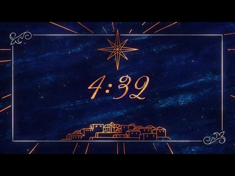 Star Of Wonder Bethlehem 5 Min Countdown Blue