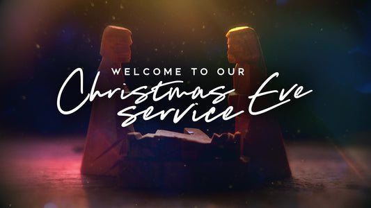 Rustic Nativity Christmas Eve