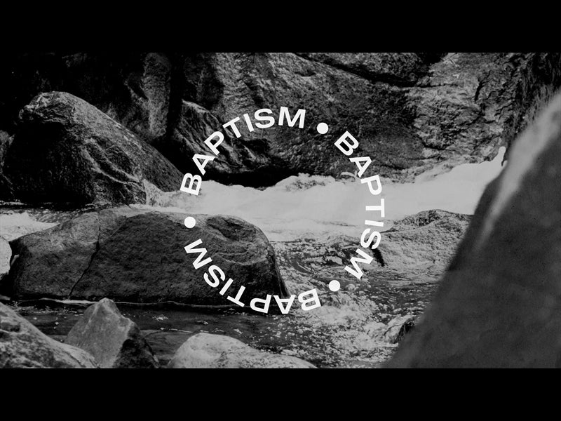 Black And White River Baptism