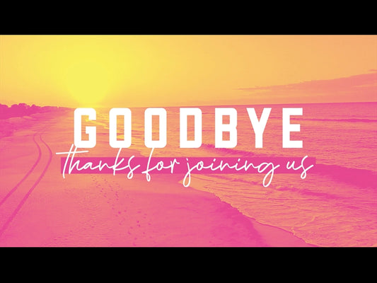 Summer Beach Collection Goodbye Motion Title