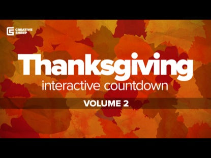 Thanksgiving Interactive Countdown Volume 2