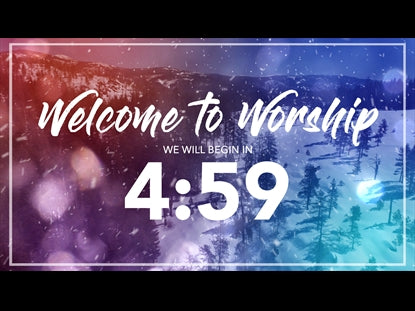 Winter Wonderland Countdown