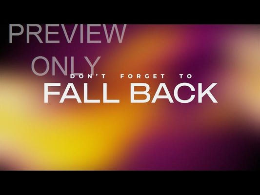 Gradient Light Fall Back Still