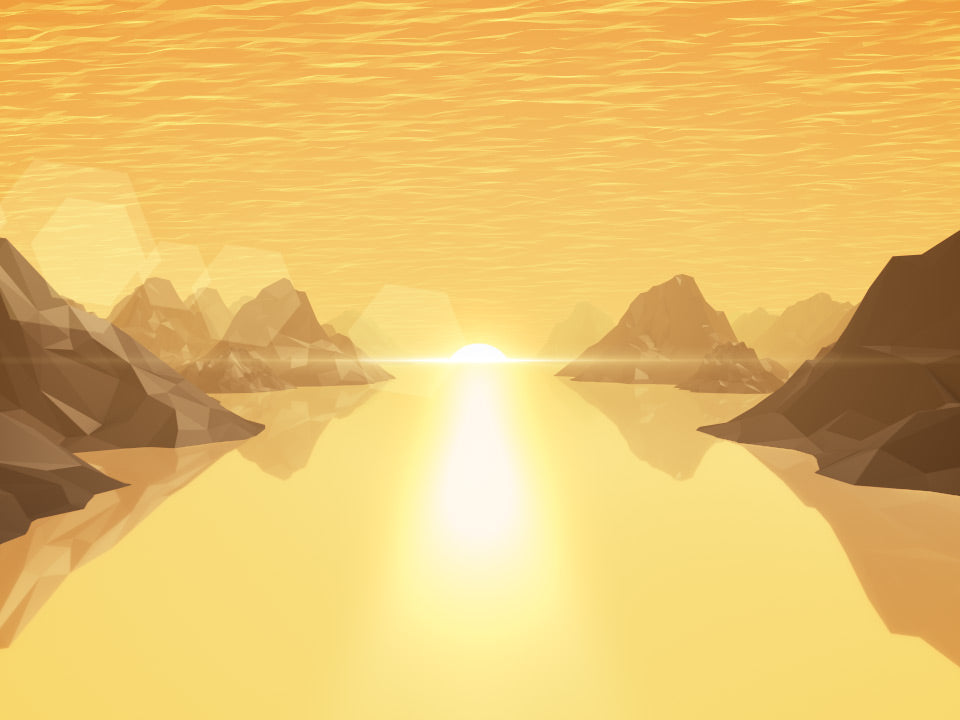 Digital Mountains Lake Flight