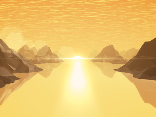 Digital Mountains Lake Flight