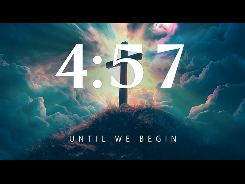 Easter He Is Risen Countdown