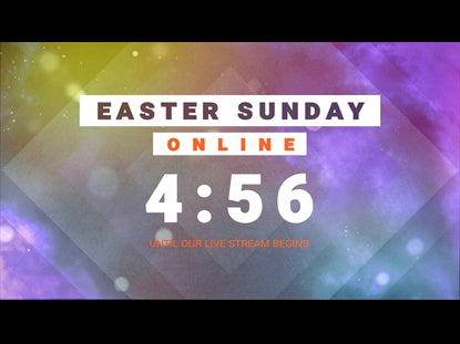 Easter Sunday Clouds Online Countdown