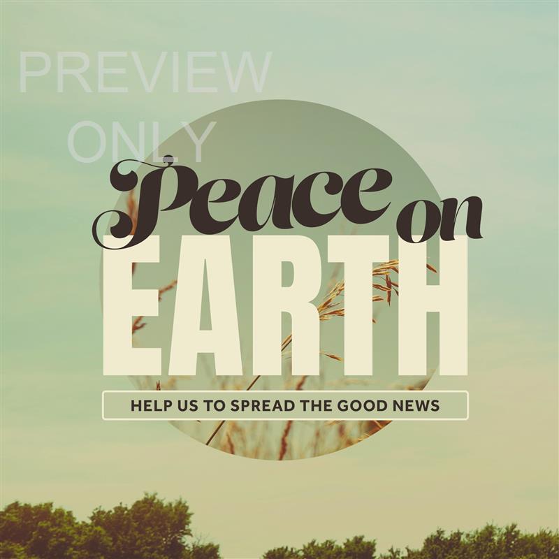 Summer Bright Peace On Earth Spread The Good News