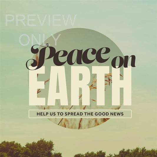 Summer Bright Peace On Earth Spread The Good News
