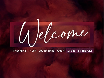 Good Friday Canvas Stream Welcome