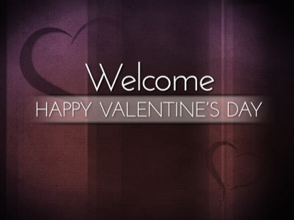 Lighthearted Valentine's Welcome