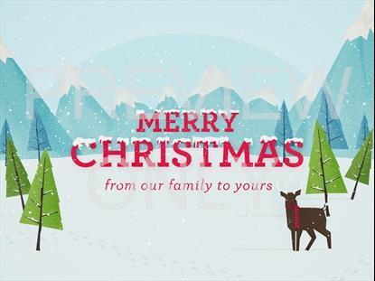 Winter Wonderland Merry Christmas