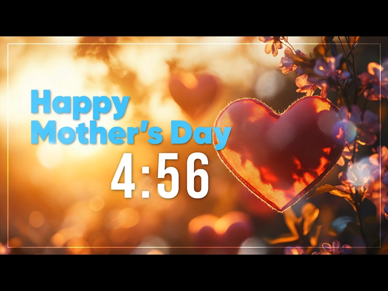 Simple Mothers Day Countdown