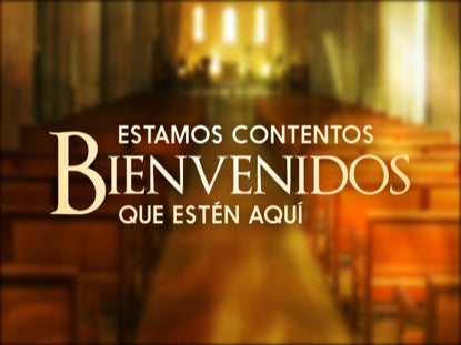 Sanctuary Welcome Motion Spanish