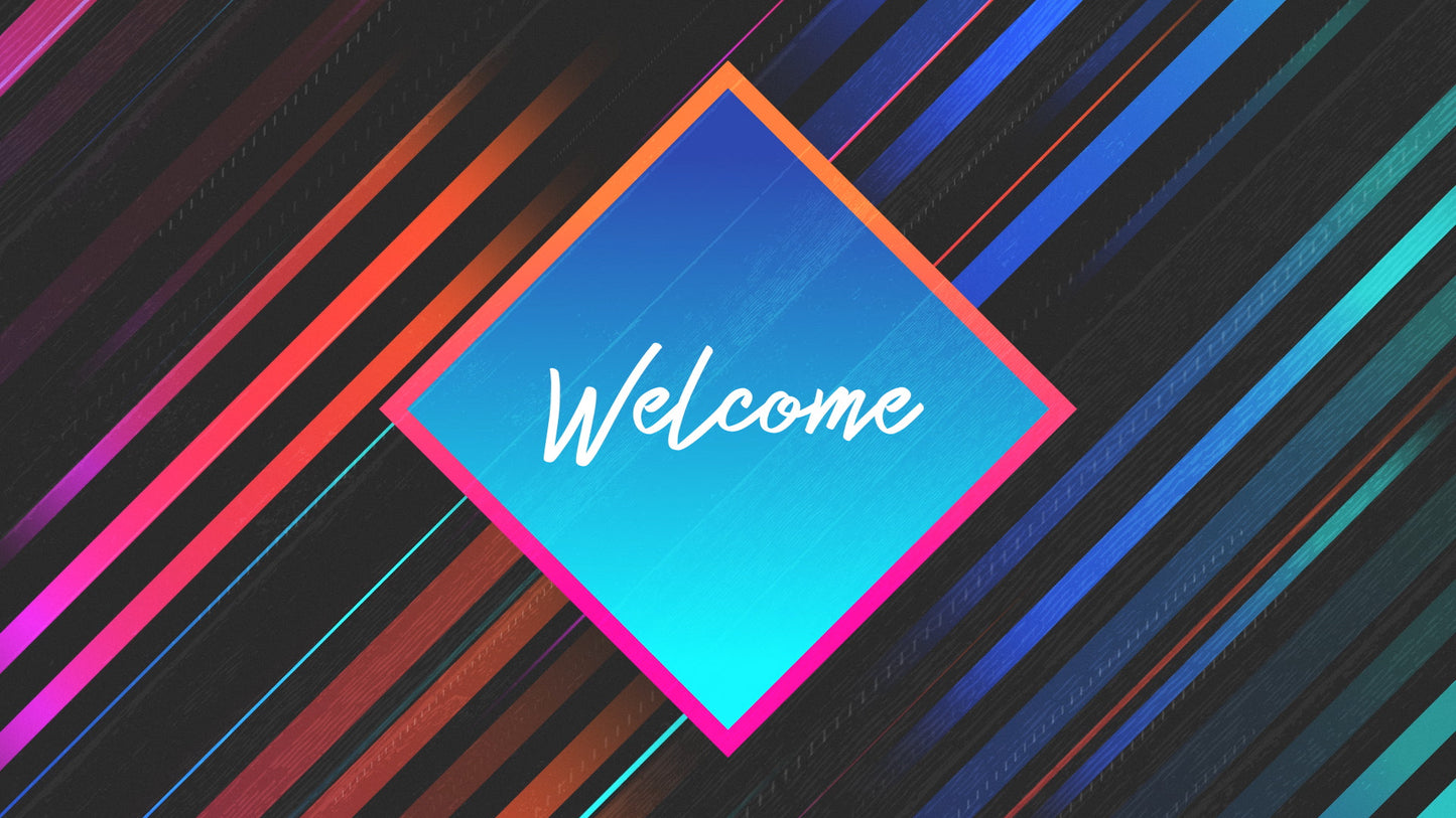 Rad Plaid Welcome