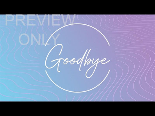 Lavender Waves Still Goodbye