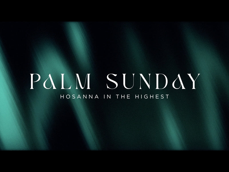 Atmospheric Palm Sunday