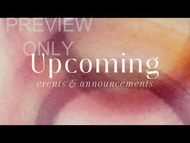 Spring Canvas Upcoming Still