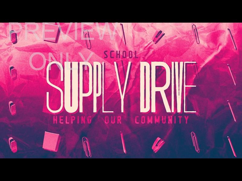 Livin Bold Supply Drive Still