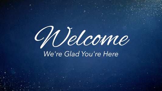 Calm And Bright Welcome Still