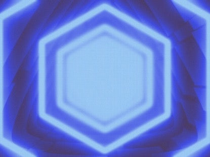 Laser Lights Blue