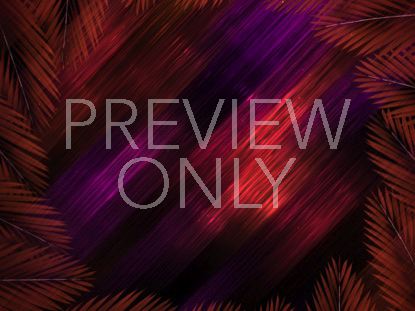 Vivid Fibers Palm Circle Dark