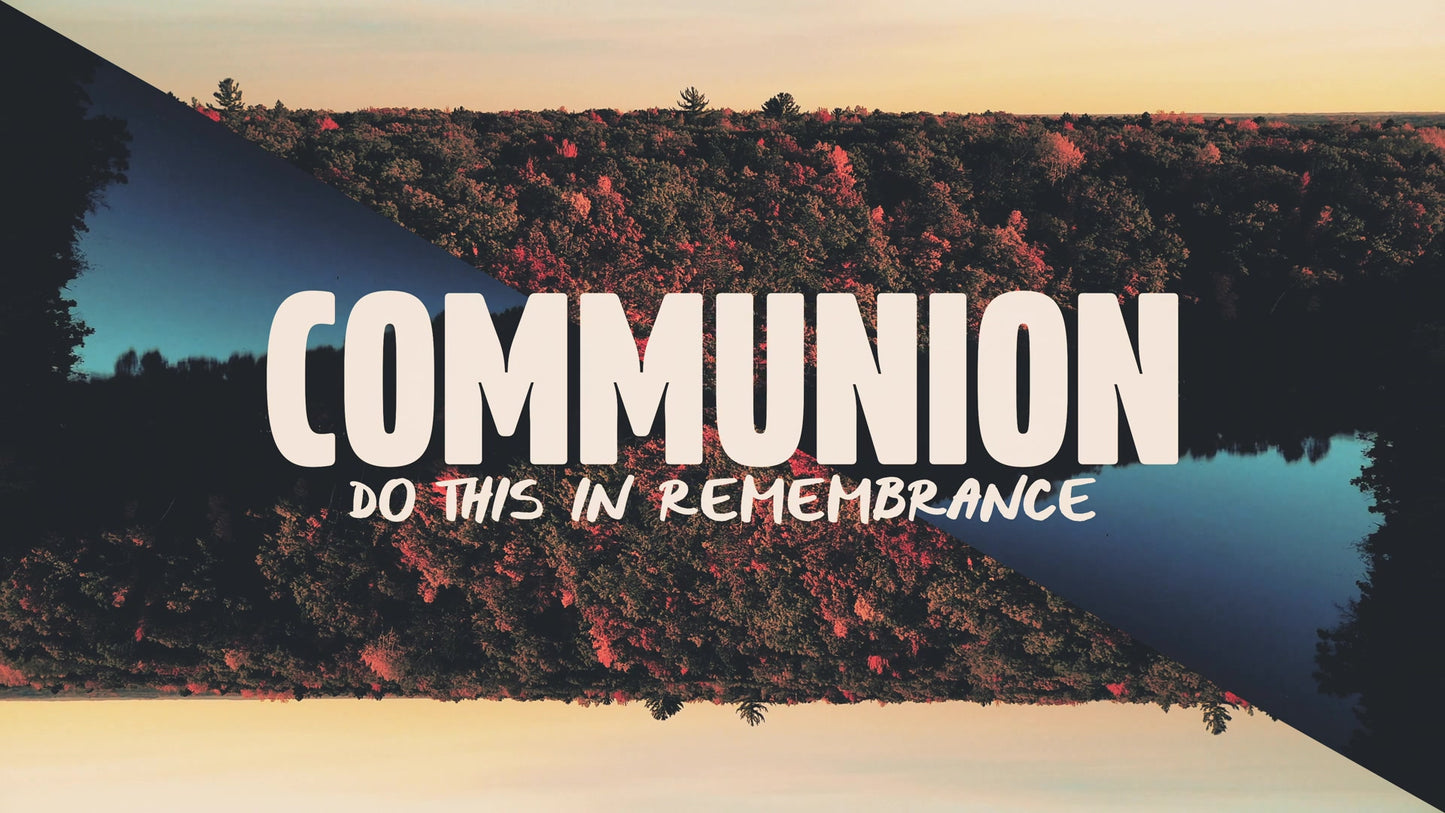Fall Foliage Remixed Communion Still